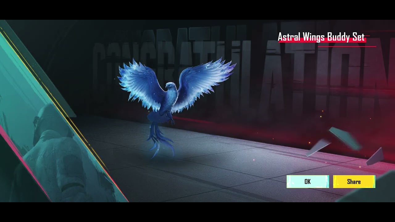 HOLA BUDDY LUCKY SPIN CRATE OPENING | ASTRAL WINGS BUDDY SET LUCKYSPIN PUBG MOBILE BY AWM-SENG