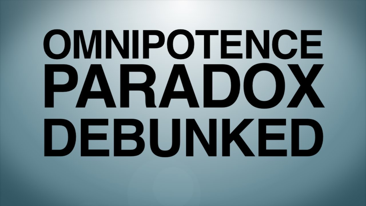 Omnipotence Paradox Debunked