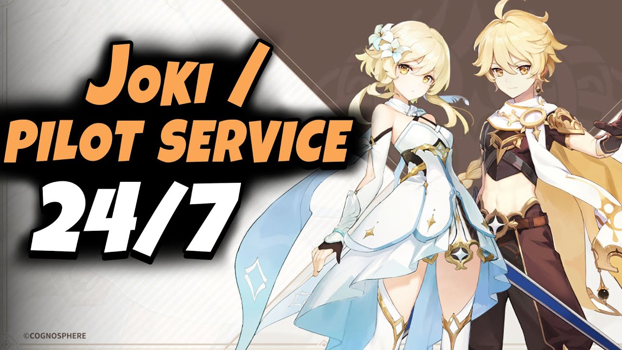 Genshin Impact Boosting /Pilot Service (Joki genshin) #galih