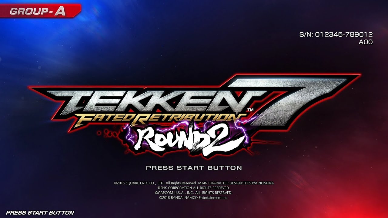 Tekken 7: Fated Retribution - Round 2 (Namco System ES3) - Jin Kazama 60FPS 4K