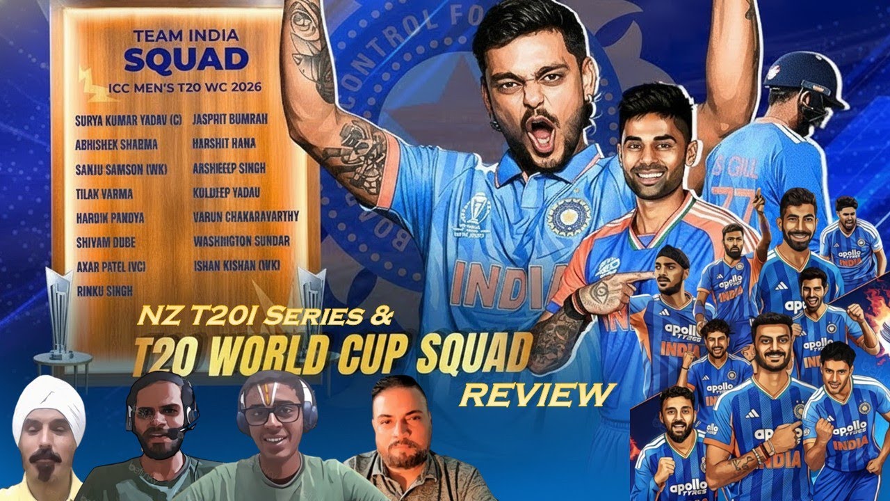 India’s Boldest T20 World Cup Squad in Years | Full Squad & XI Analysis