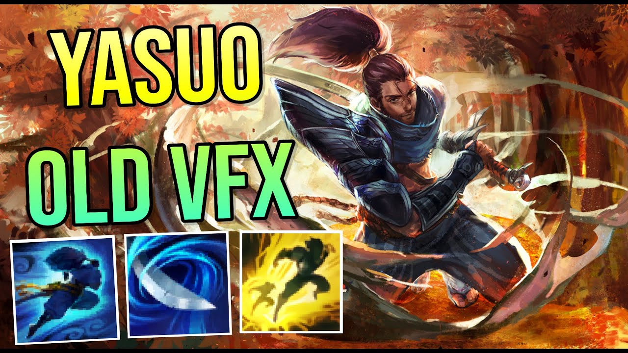 Yavender - Yasuo Montage #4 - Yasuo Old VFX + Old Airblade Animation + Underworld Yasuo