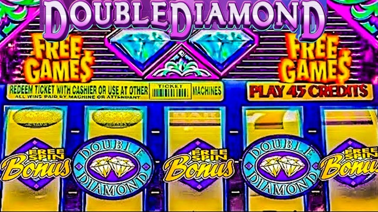Old School Double Diamond Classic 5 Reel Casino Slot