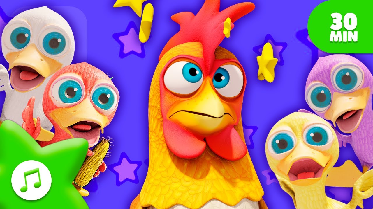 Los Patitos Divertidos 🦆 Un Día de Juegos en la Granja 🌈 Canciones Infantiles | La Granja de Zenón