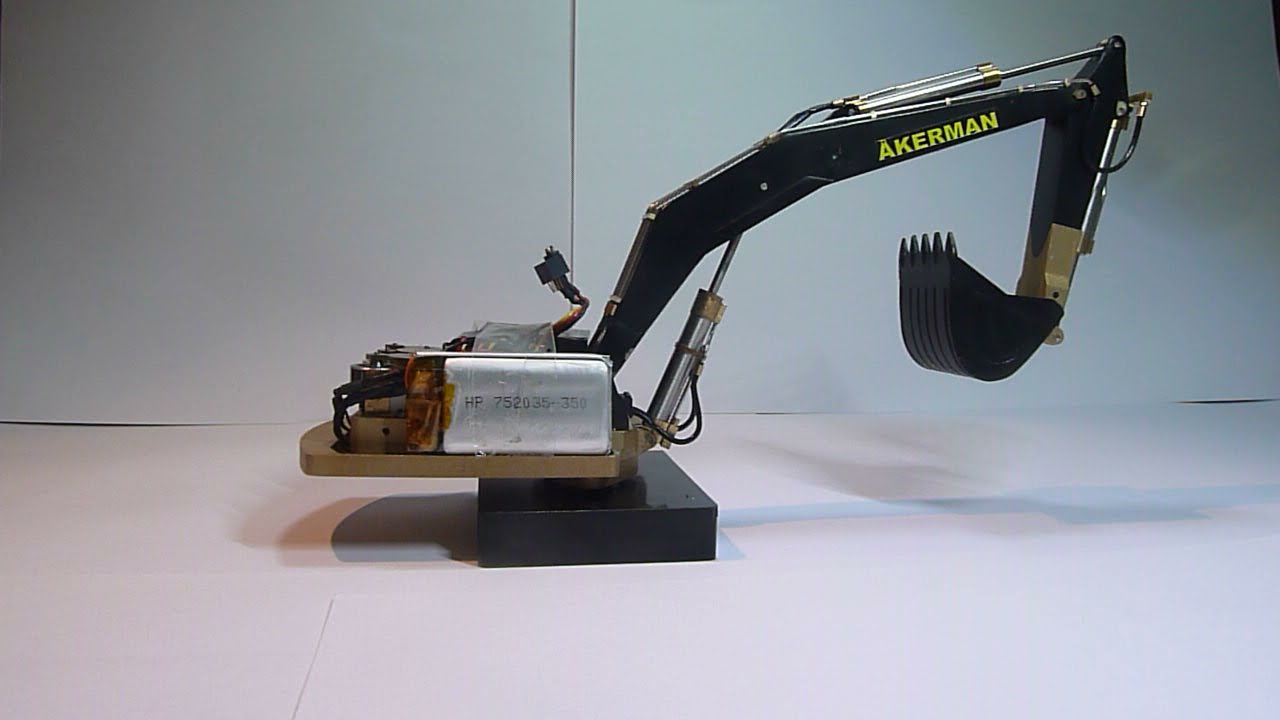 Akerman H12 ohne Gehäuse 1:50, Akerman H12 chassis