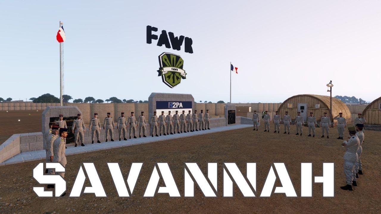 AIDE HUMANITAIRE AU TCHAD - Opération Savannah - ARMA 3 [FR]
