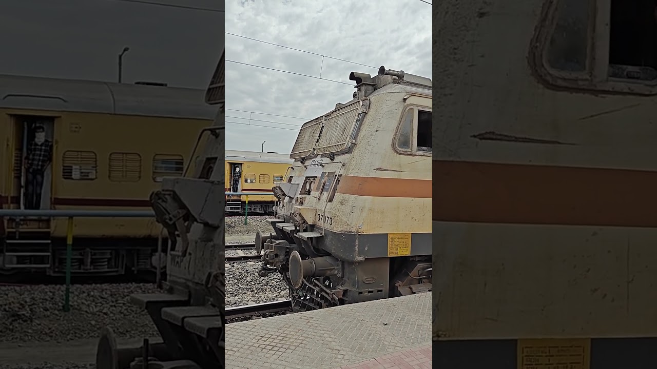 19817 Haldighati express departure from mandsaur