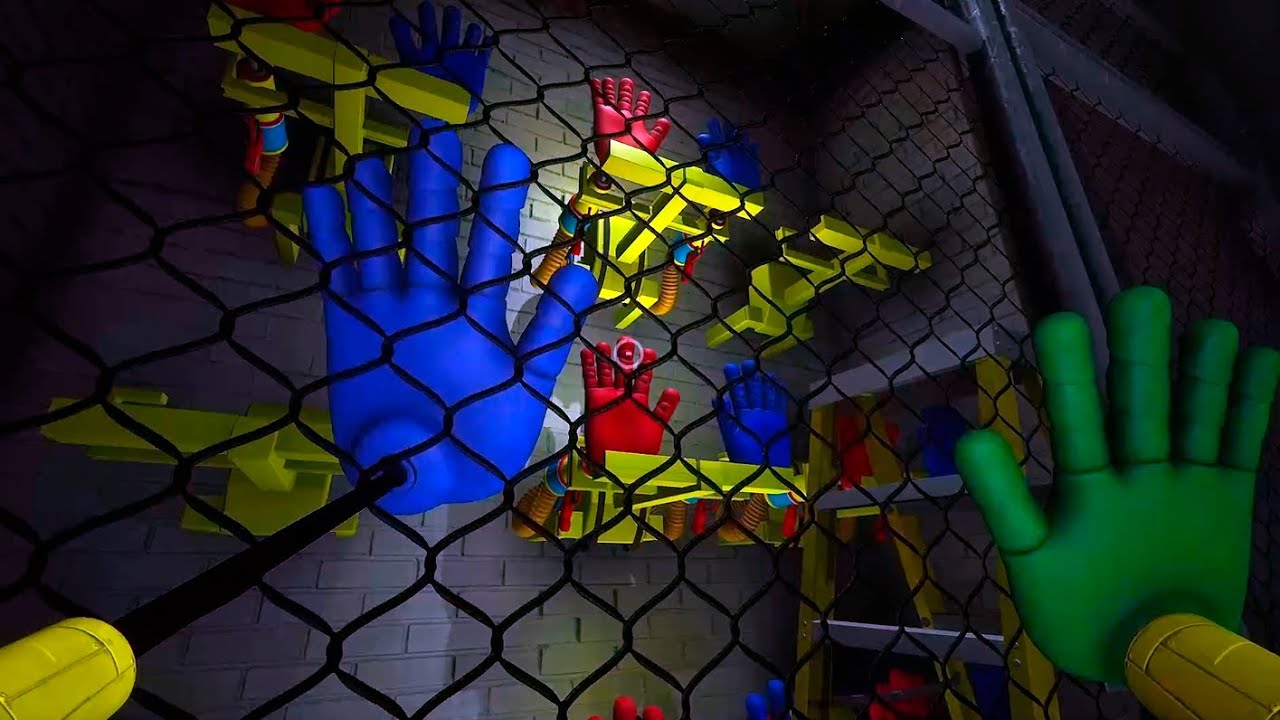 Found a warehouse of RED and BLUE HANDS | Poppy Playtime 2