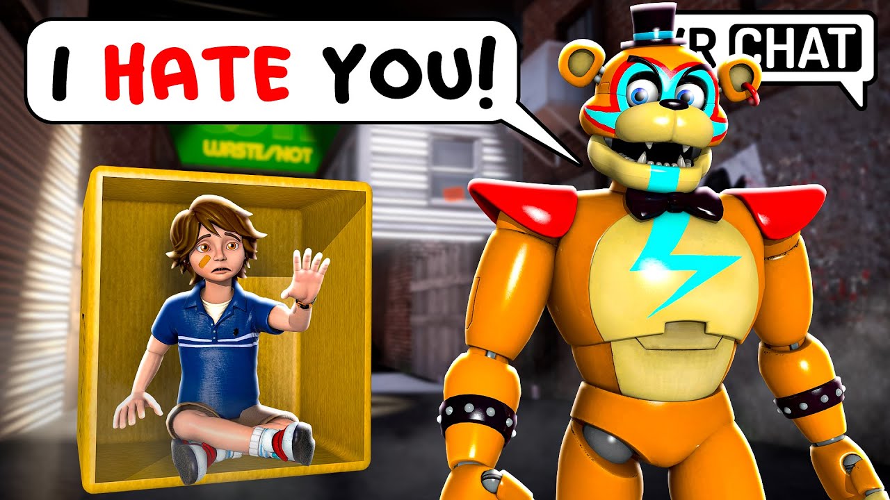 Glamrock Freddy HATES GREGORY in VRCHAT