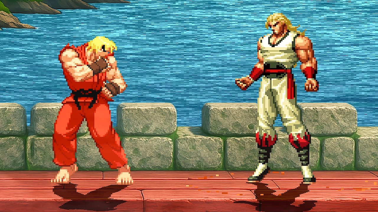 Ken Masters Vs. Andy Bogard - Flames of Ambition