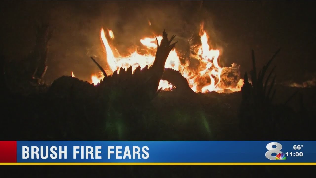 350-acre Polk Co. brush fire 50% contained