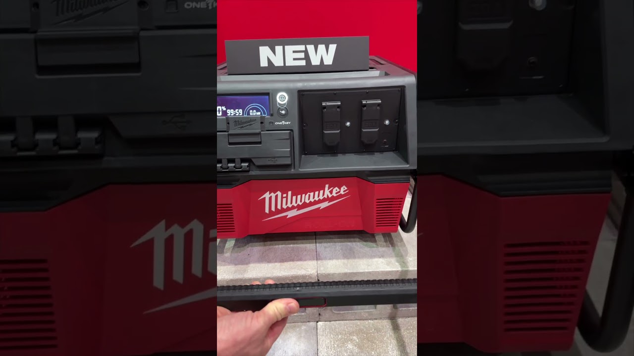 New Milwaukee Roll On Power Supply features their biggest battery ever! #MilwaukeePipeline