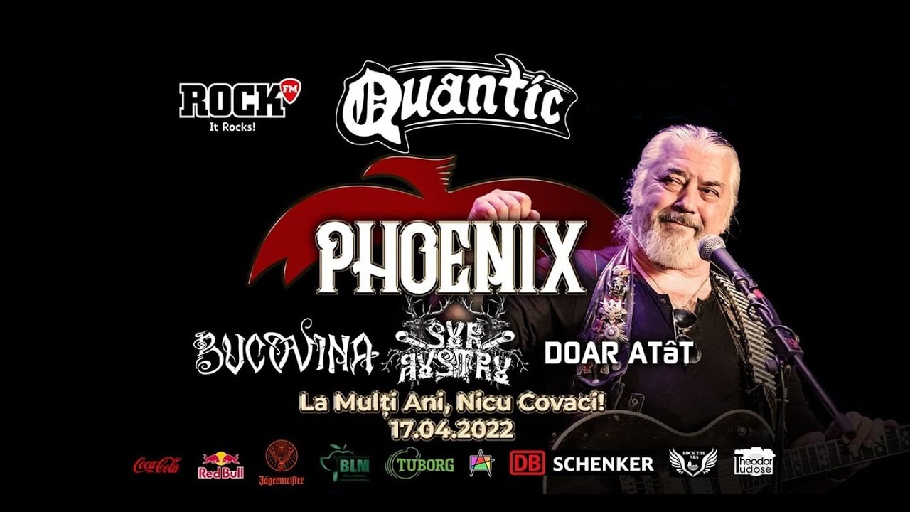 Phoenix - Live @ Quantic Pub | București | 17 aprilie 2022