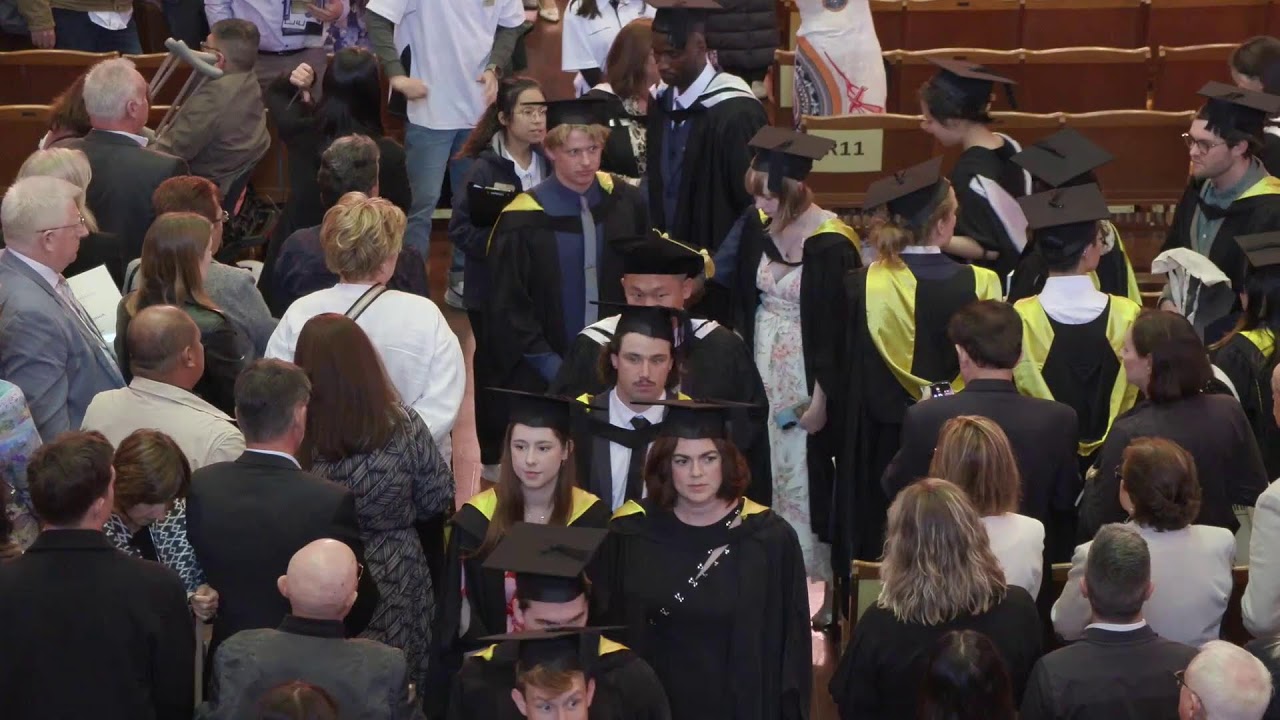 Graduation Ceremony –10:00am - Thursday, 2 May 2024