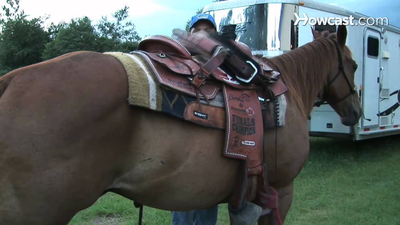 How to Saddle a Horse Western Style
