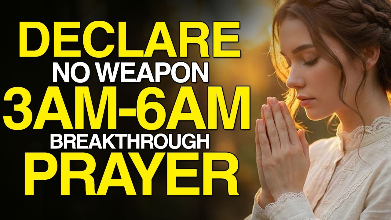 Lord, Thank You for Everything 🙏 | Powerful Morning Prayer of Gratitude & Praise  |  Jesus Prayer