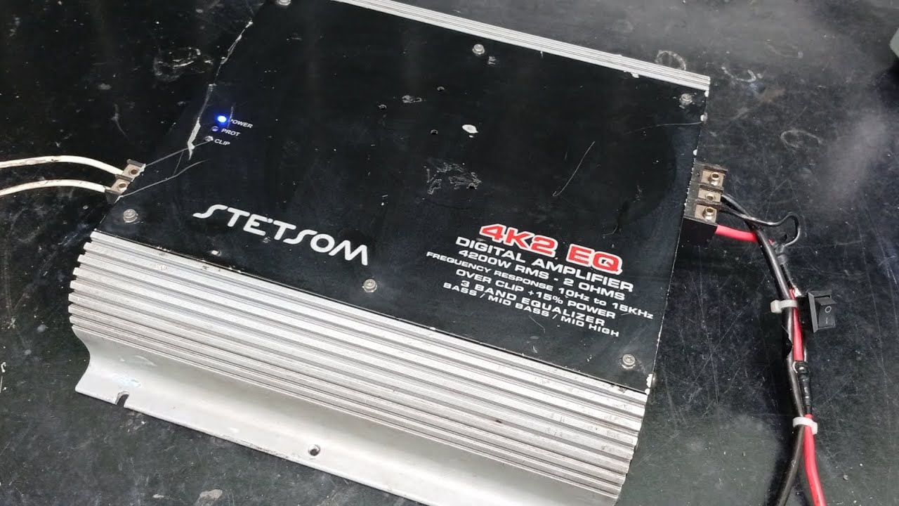 Stetsom 4k2 EQ , como ganhar tempo. Técnica de reparo no desenvolvimento na bancada.  