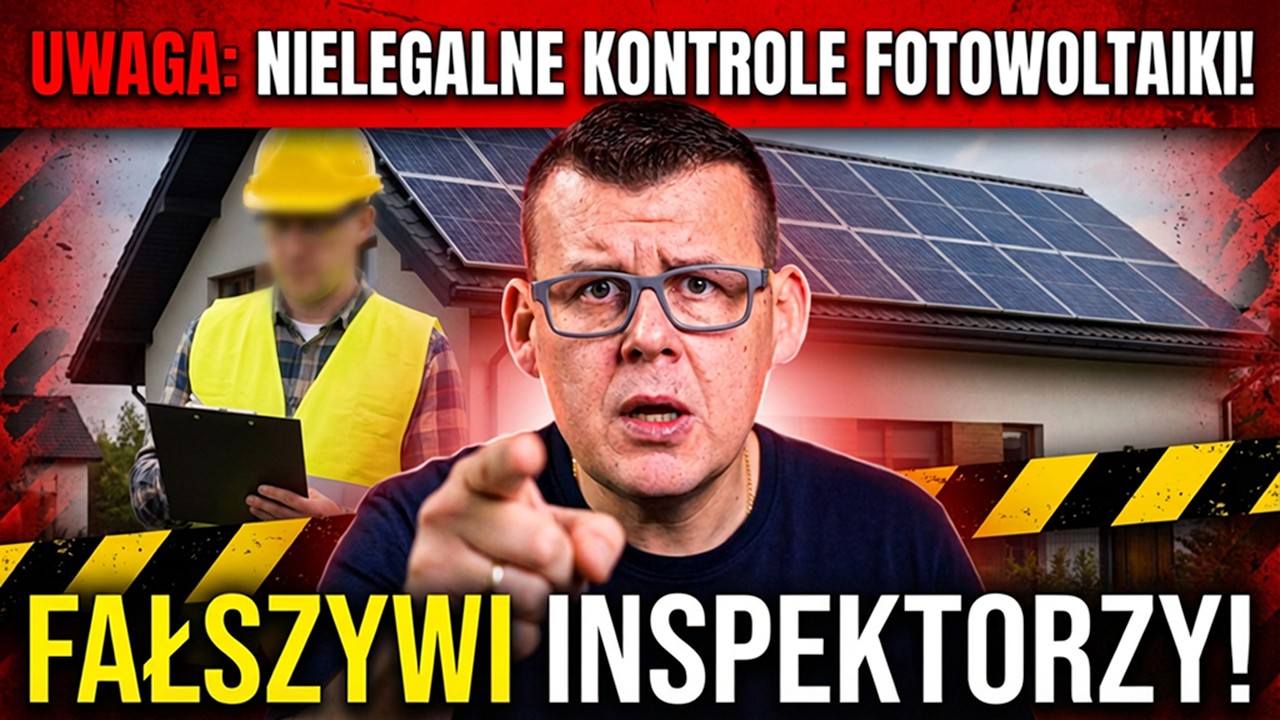 WZMOŻONE KONTROLE FOTOWOLTAIKI - AGENCJA KONTROLI SIECI PRZESYŁOWYCH !