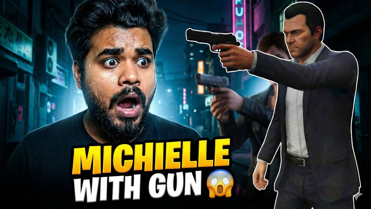 GTA 5 Mission Gone Wrong 😨 | Michelle Entry With Gun