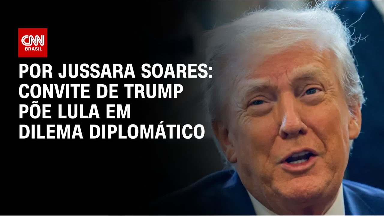 An&aacute;lise: Convite de Trump para Conselho em Gaza p&otilde;e Lula em dilema diplom&aacute;tico | AGORA CNN