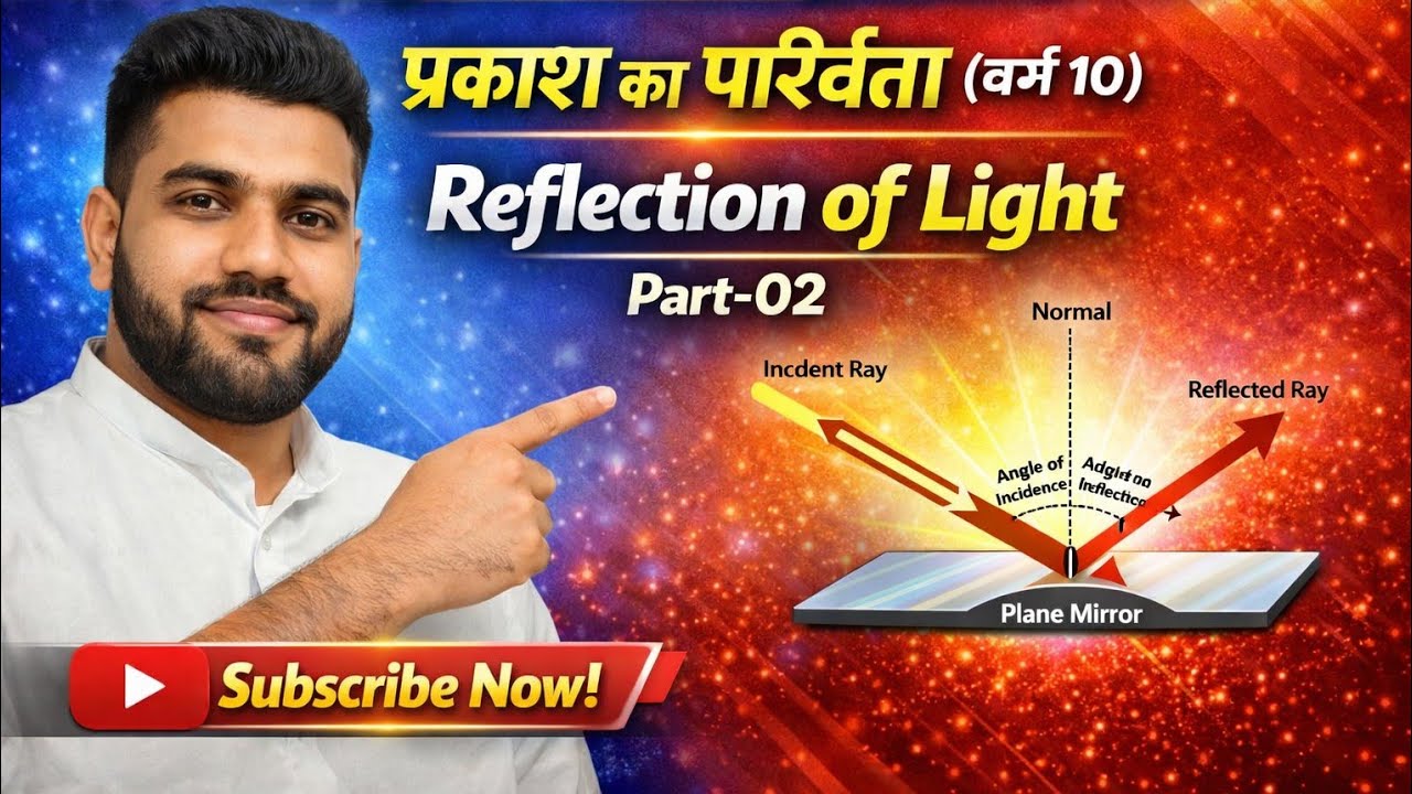 प्रकाश का परिवर्तन (कक्षा10वीं )🔥🔥💯💯 part-02 बिल्कुल आसान भाषा में समझे💯