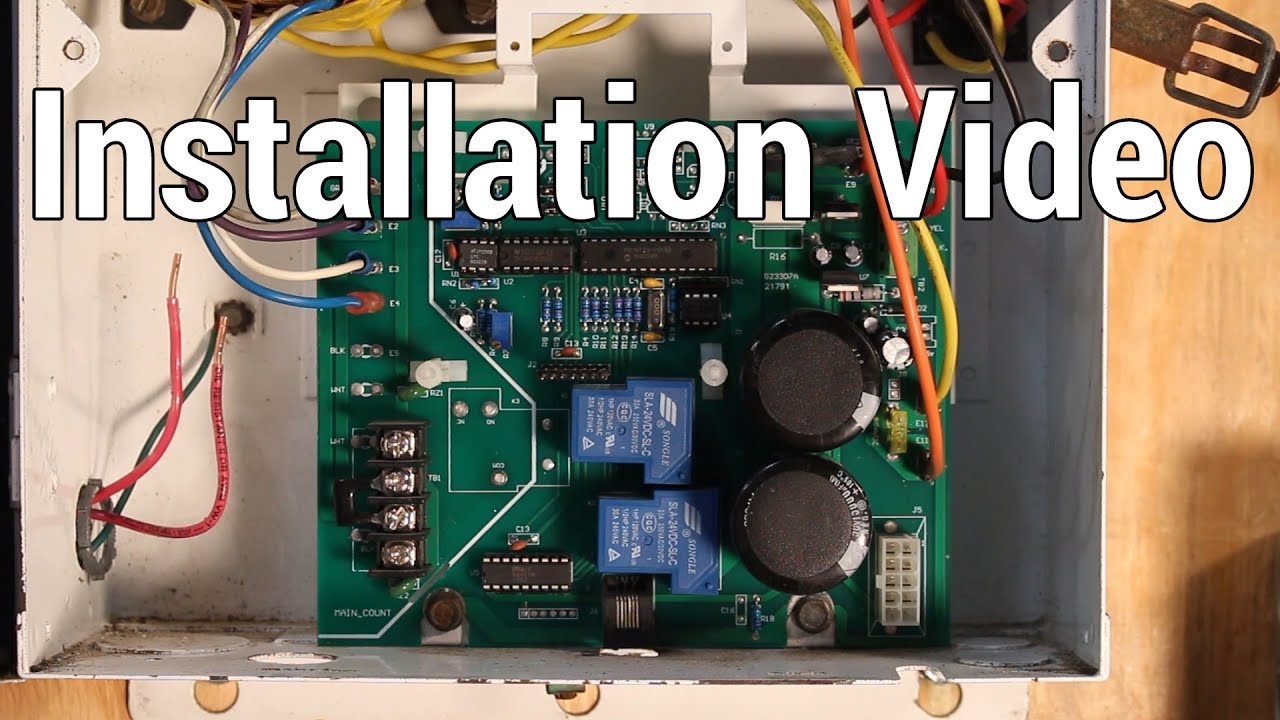 Hayward AquaRite Main Circuit Board Replacement - How To Video