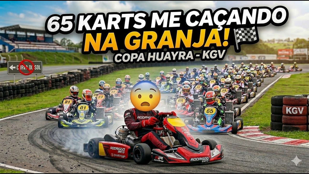Copa Huayra 1° Etapa - Traçado 145 Kartódromo Granja Viana