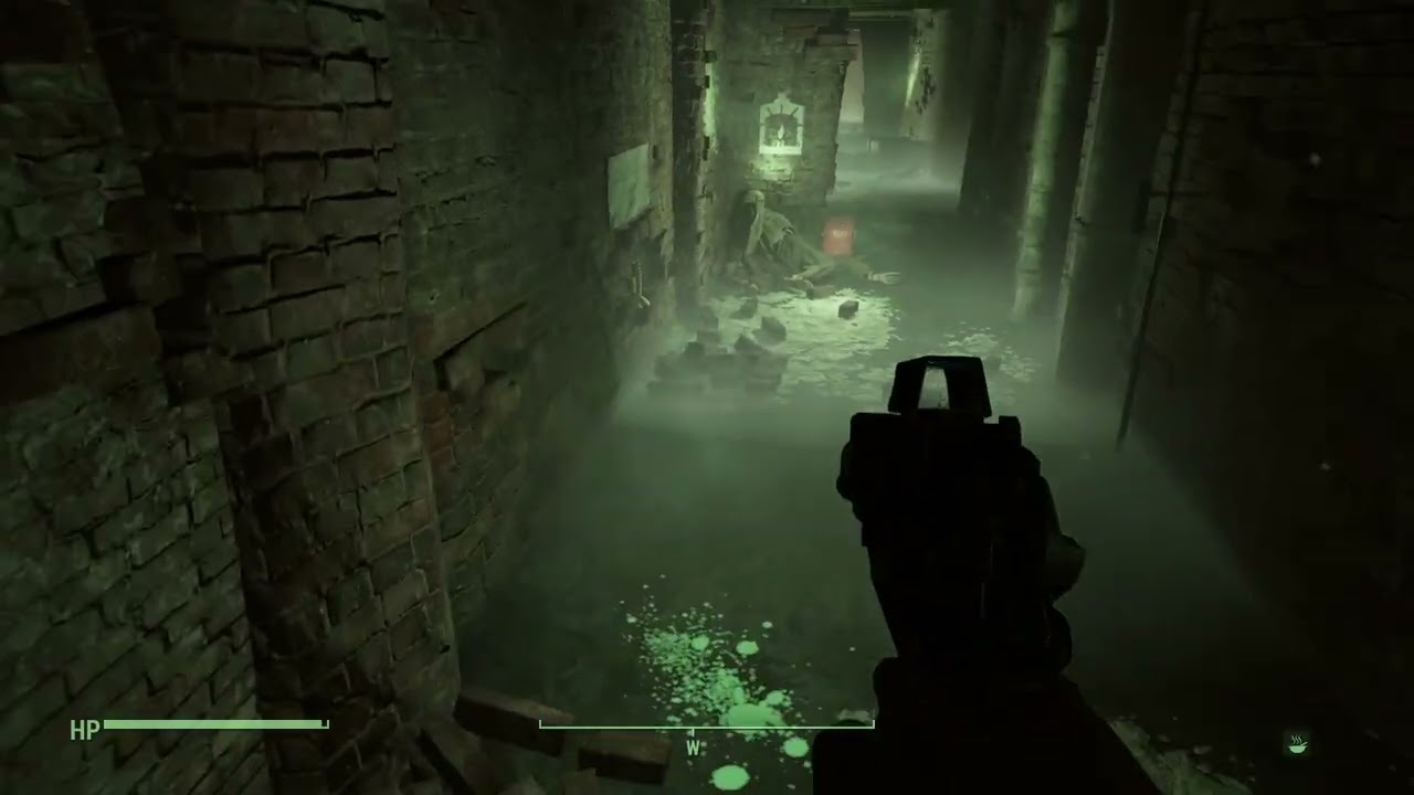 Fallout 4 | Fight with Zombies in Old North Church