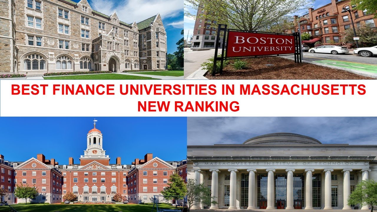 BEST FINANCE UNIVERSITIES IN MASSACHUSETTS NEW RANKING