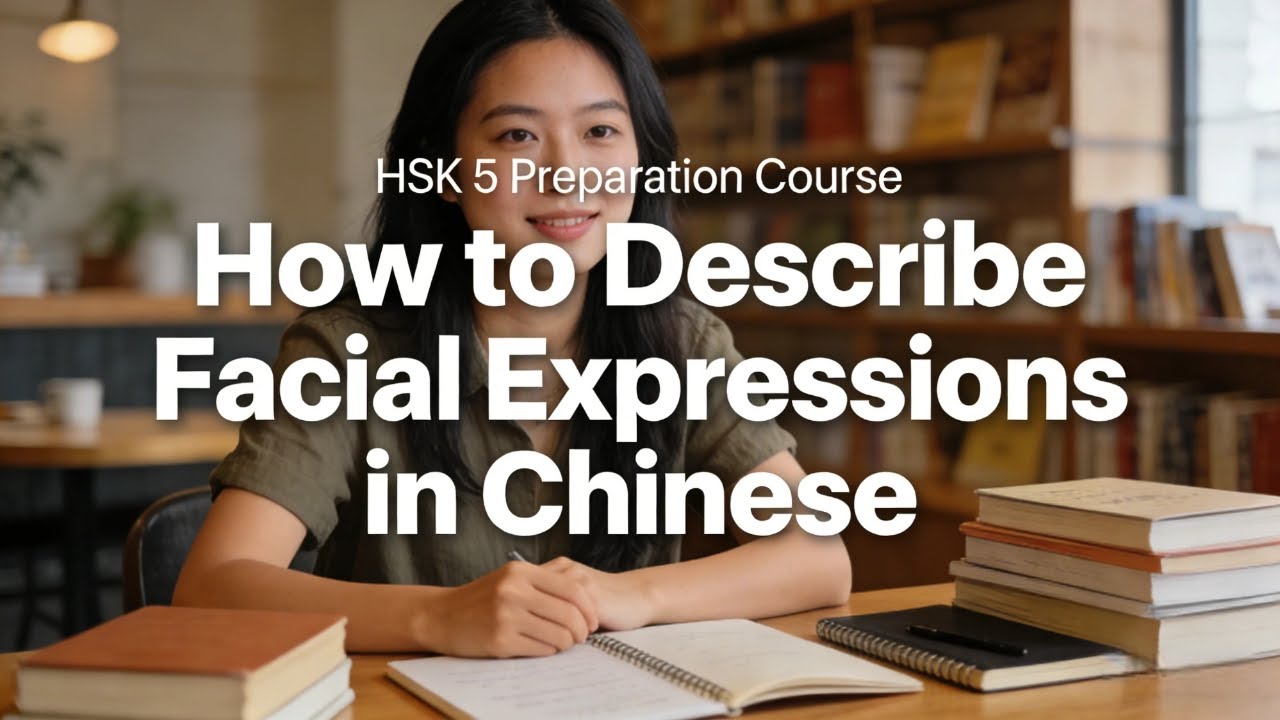 HSK 5 Preparation Course: How to Describe Facial Expressions in Chinese