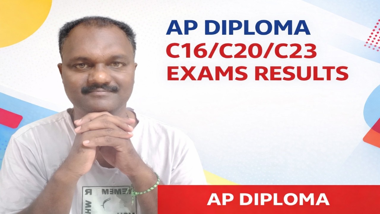 AP DIPLOMA C16/C20/C23 EXAMS RESULTS #apdiploma