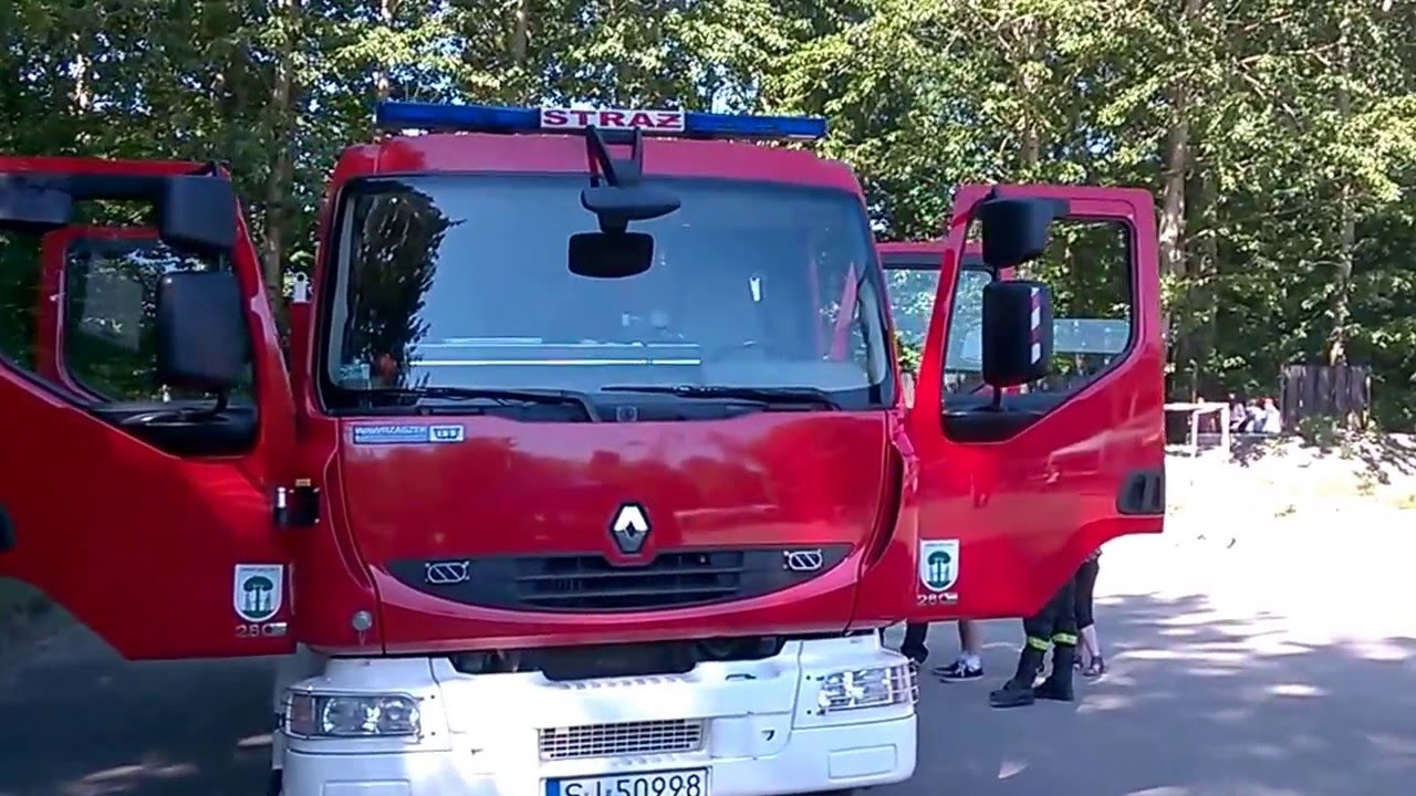 Пожарная машина .Польша. Fire truck. Poland