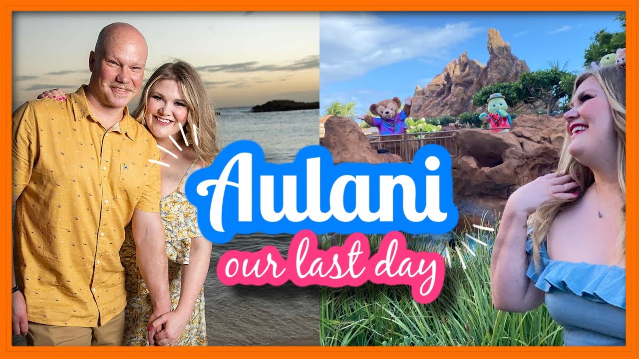 OUR LAST DAY IN AULANI 🐢🌺📸  Sunset Photoshoot, Lazy River Fun & Finally Meeting Olu Mel