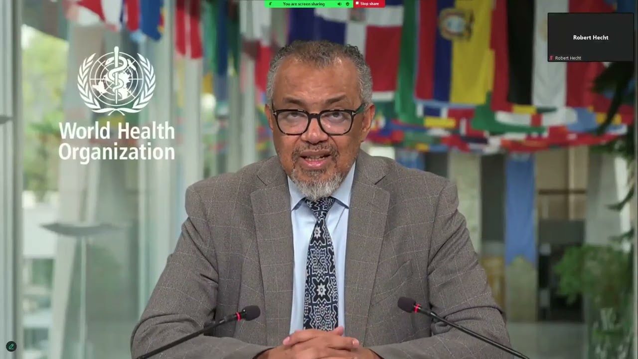 WHO in an Evolving Global Landscape, Dr. Tedros Adhanom Ghebreyesus, Director-General, WHO