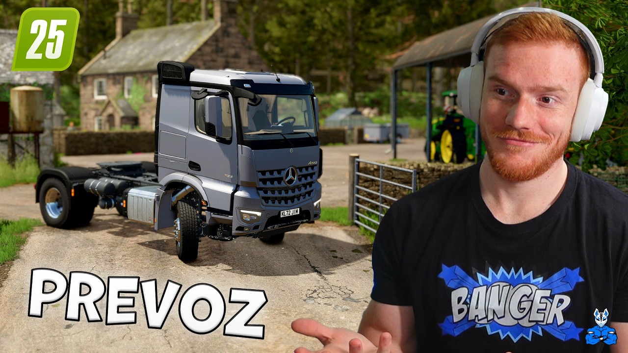NOVA POMOČ ZA TREANSPORT! | FS 25 - Kinlaig | Epizoda 14