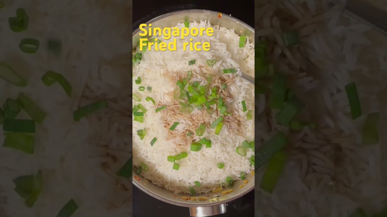 💯Singapore Fried Rice | Spicy Tasty 😋 Fried Rice Recipe | Ready in 5 Minutes