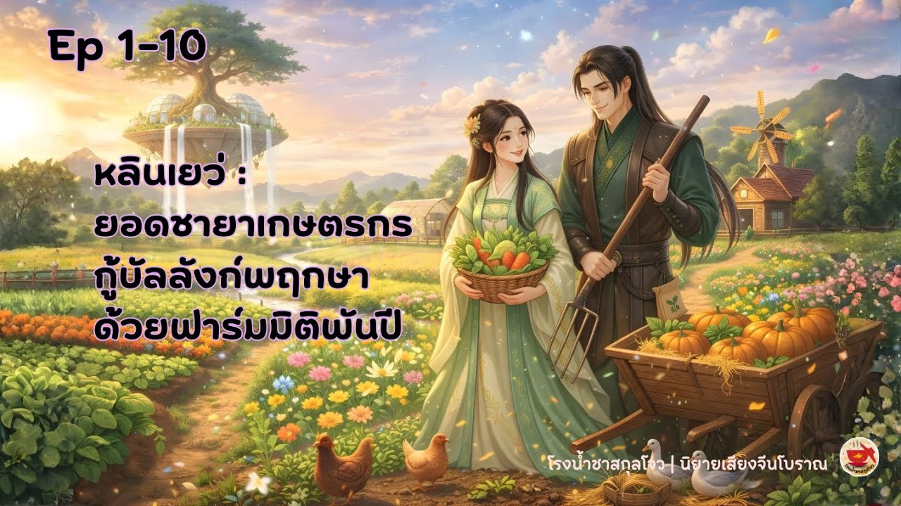 Ep 1-10 หลินเยว่ : ยอดชายาเกษตรกร กู้บัลลังก์พฤกษาด้วยฟาร์มมิติพันปี [นิยายเสียงจีนโบราณ]