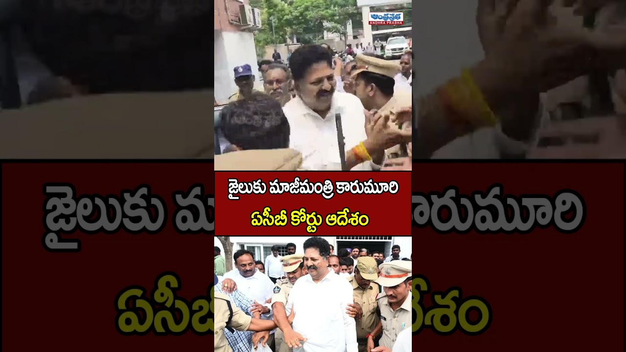 జైలుకు మాజీ మంత్రి కారుమూరి ! #karumurinageswararao #apliquorcase #apnews @AndhraPrabhaTv1