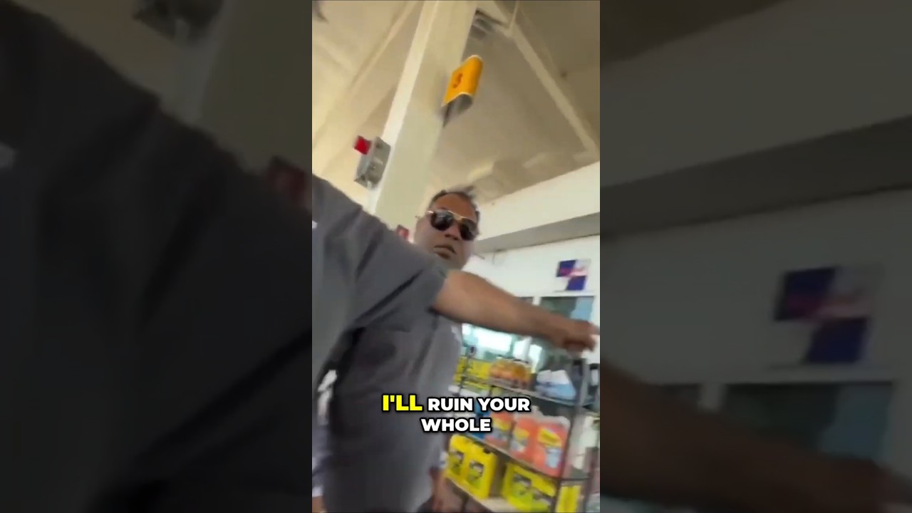Gas Station Scam Altercation