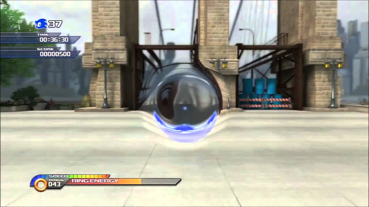Sonic Unleashed Empire City Act1 Speedrun 01:04:69