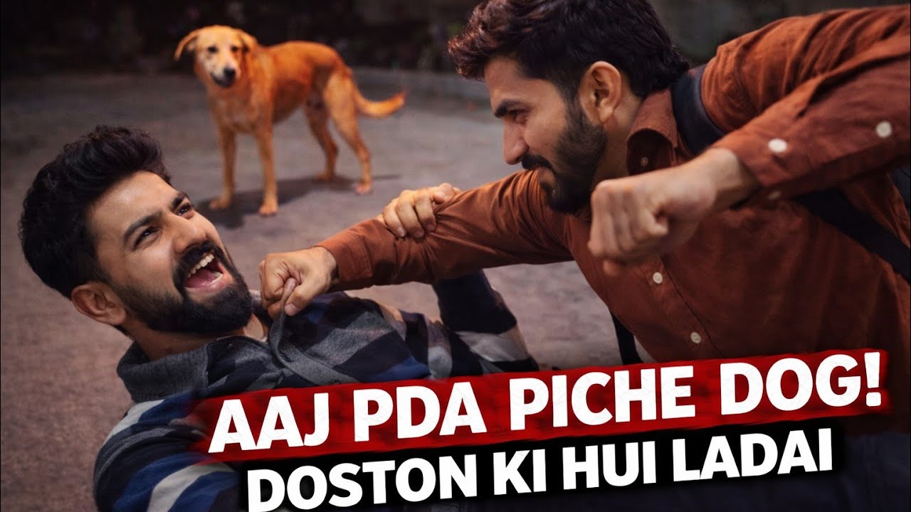 VLOG-10 | Aaj Pda Piche Dog 🐕🔥 Doston Ki Hui Ladai 😱 | Full Drama .