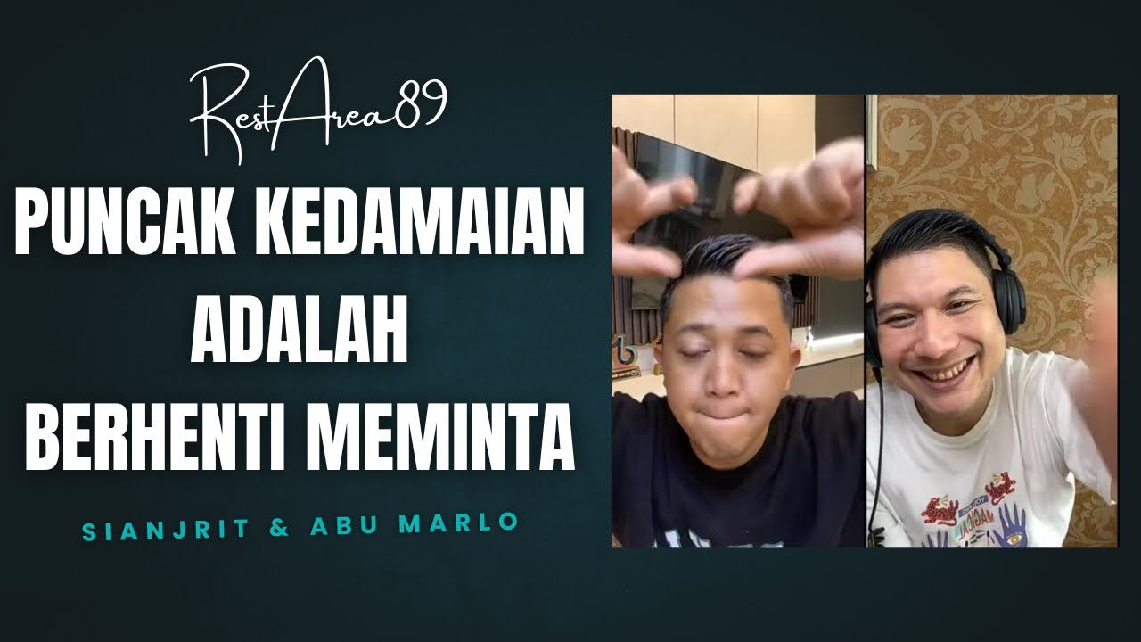PUNCAK KEDAMAIAN ADALAH BERHENTI MEMINTA
