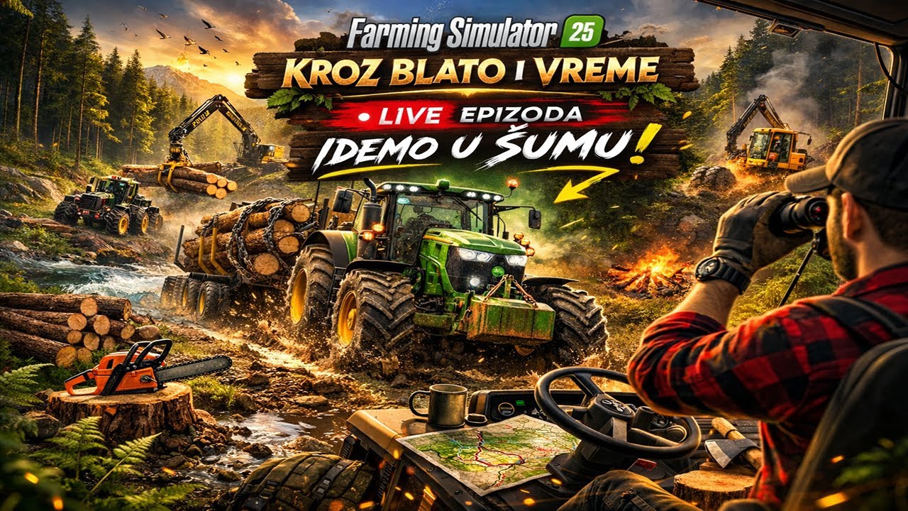 Radovi u Sumi Kroz Blato i Vreme LIVE