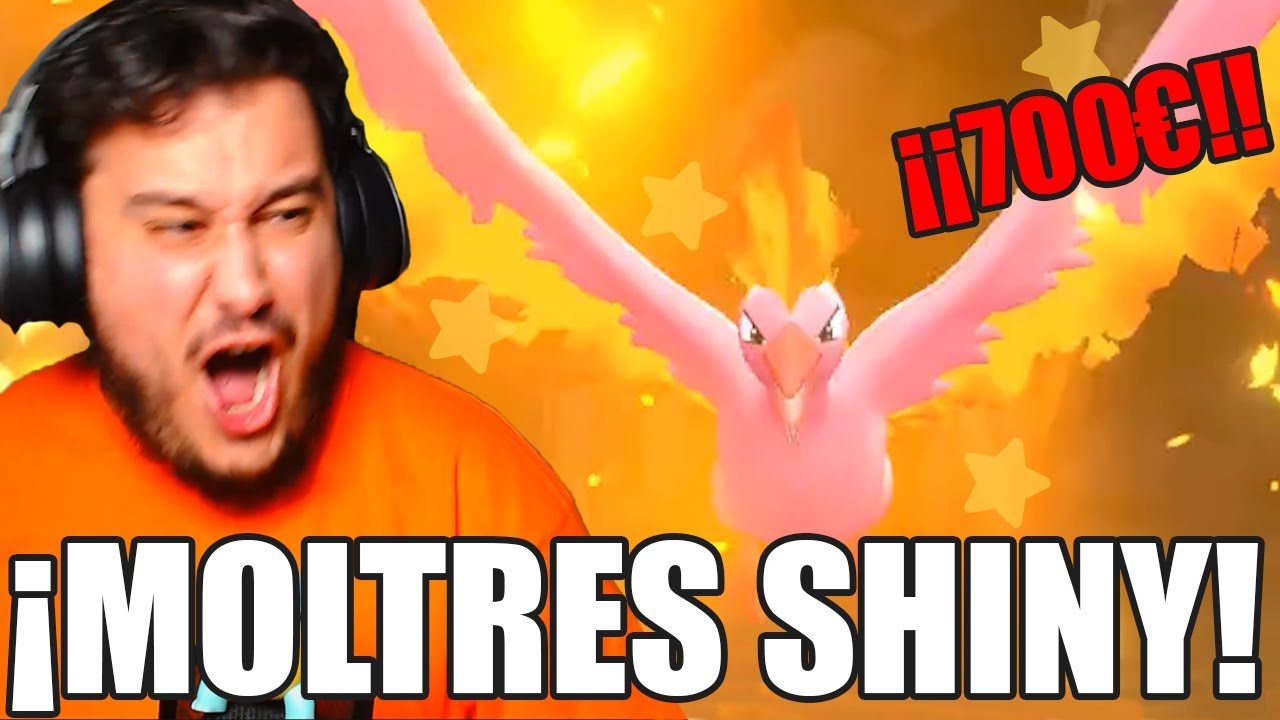 MOLTRES SHINY🦅🔥 Y EL NIÑO ME DONA 700💲
