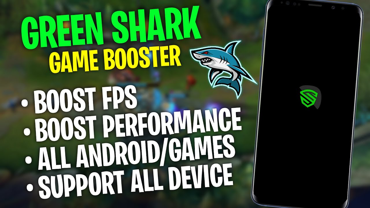 Green Shark Pro | Boost Your Game And Fix Lag in Any Android | NO ROOT |