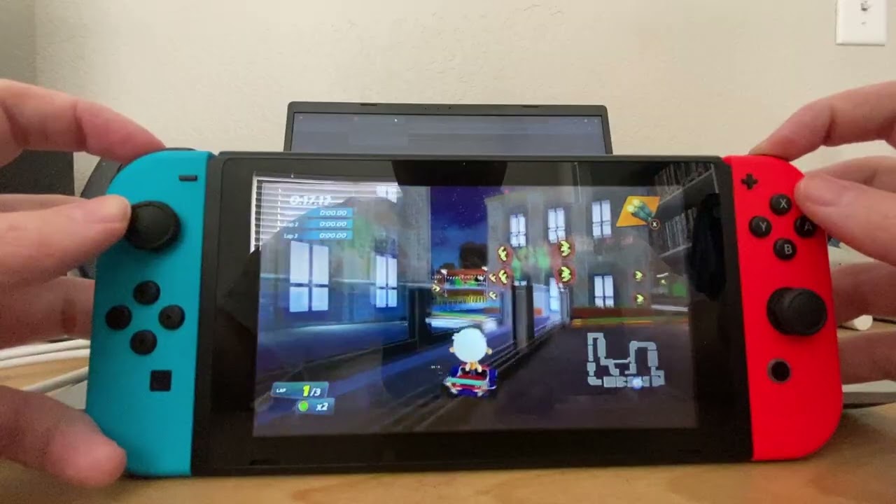 Nickelodeon Kart Racers 3: Slime Speedway: Lincoln Loud Time Trials Solo Race (Game 104)