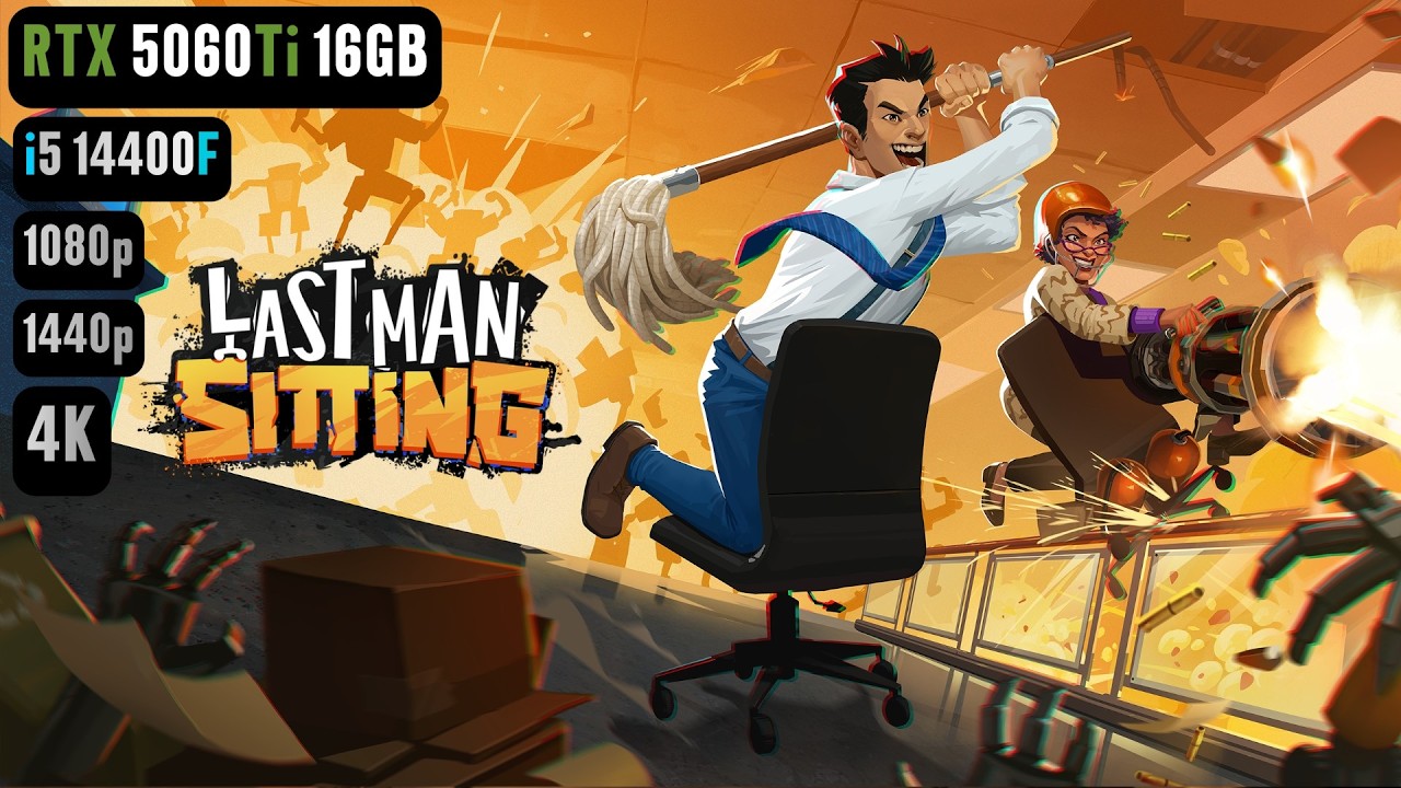 Last Man Sitting RTX 5060 Ti 16GB & i5 14400F | 1080p/1440p/4K