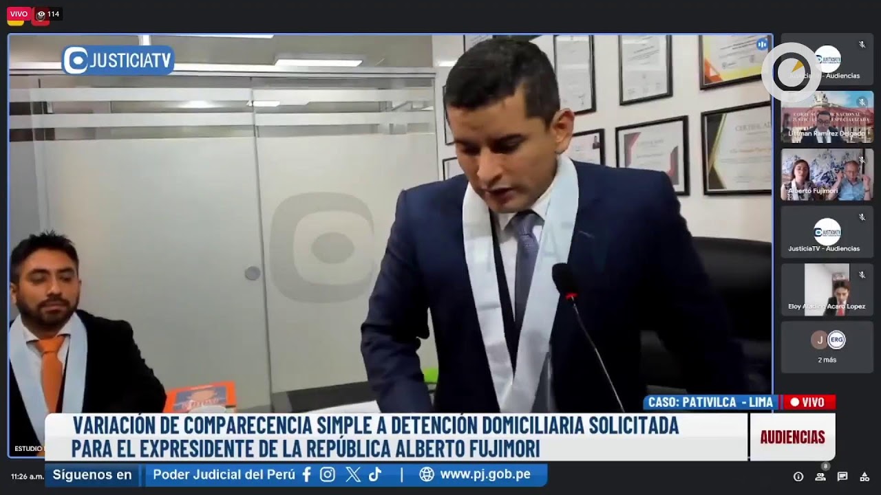 Audiencia - Caso Pativilca