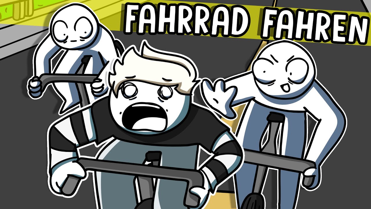 Deswegen HASSE ich es Fahrrad zu fahren