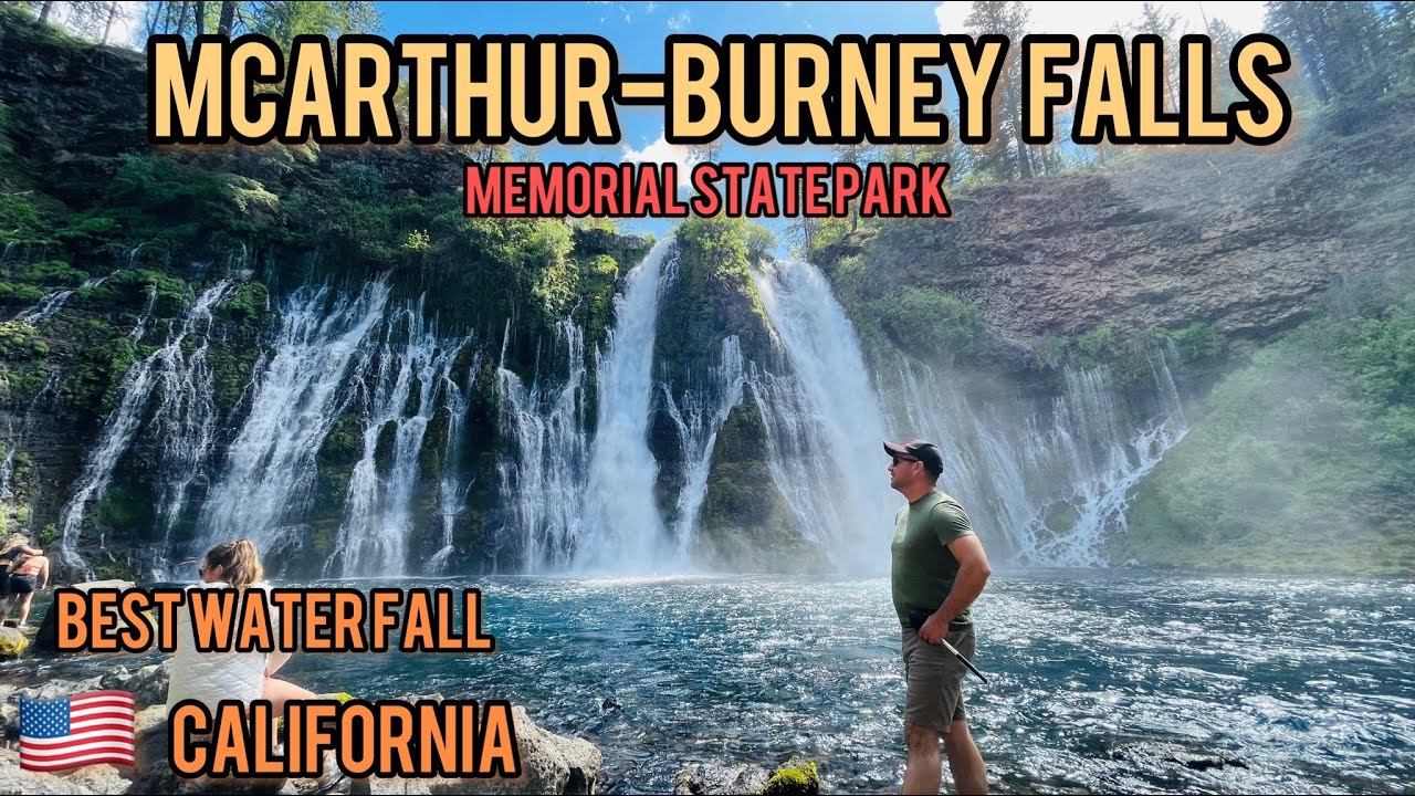 🇺🇸BURNEY FALLS THE MOST MAGICAL WATERFALL IN CALIFORNIA